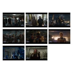 『アベンジャーズエンドゲーム』ポストカードランダム8種(500×500)