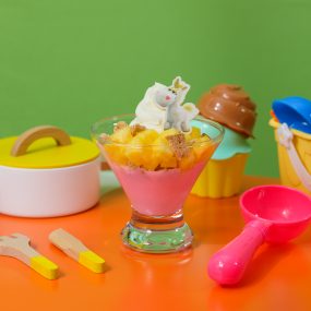 【バターカップ】メルヘンカラーのパインフローズンヨーグルト
