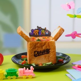 【夜のサニーサイド】トマトシチューパン